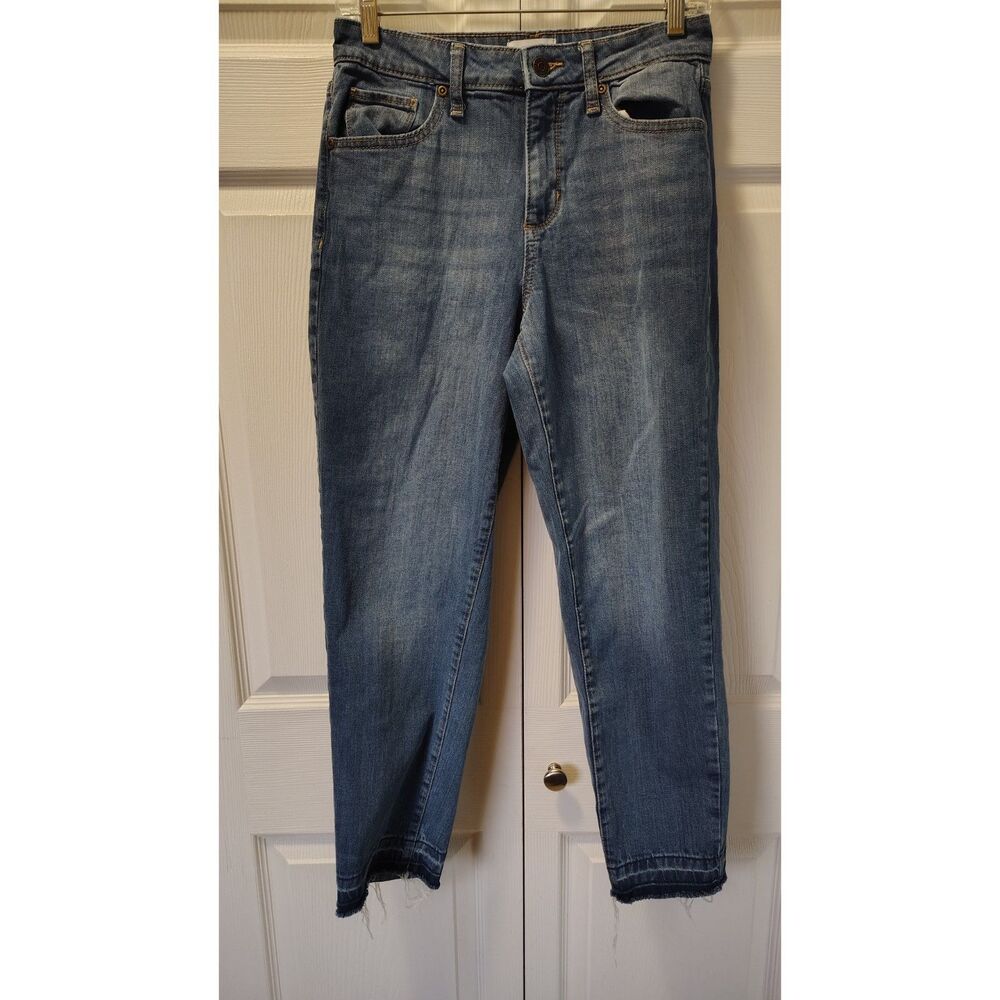 Sonoma Goods for Life Raw Hem Cropped Jeans Size 4